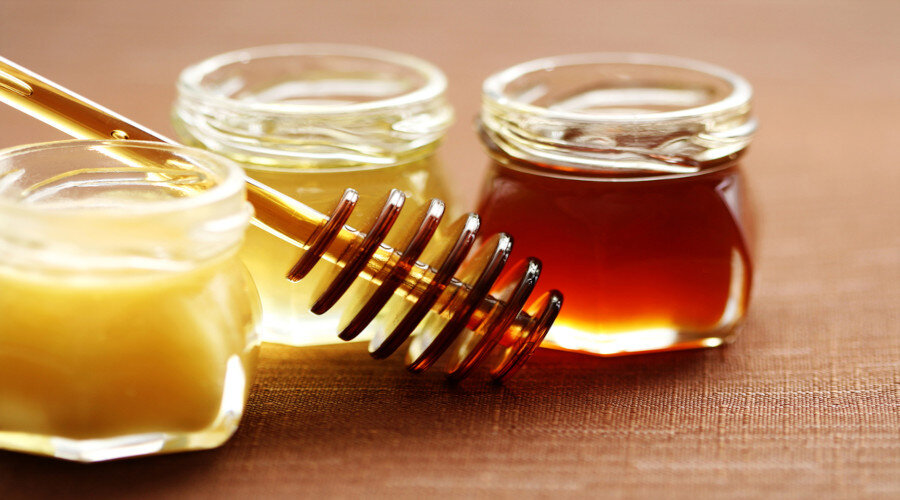 De quoi est constitué le miel blanc ?