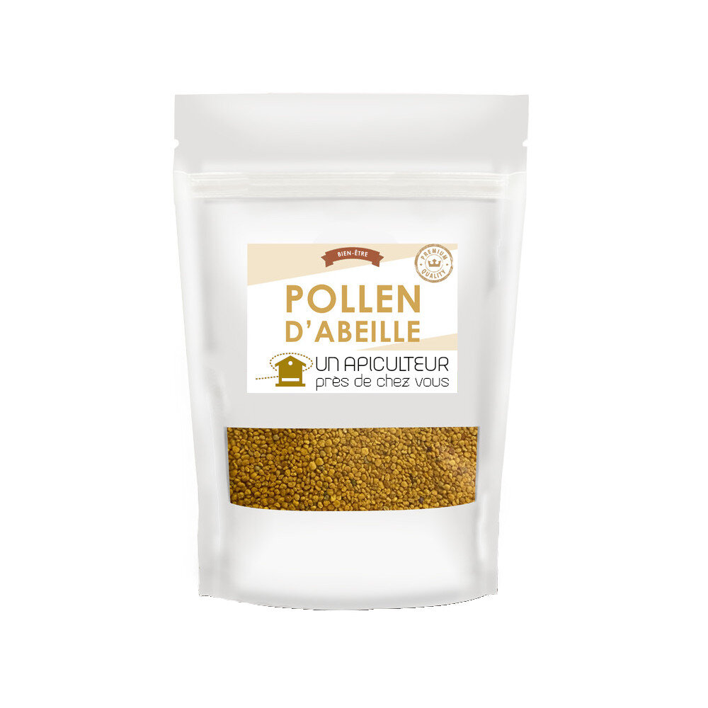 Pollen sec bio de Châtaignier français - 230 gr • Rucher Royal